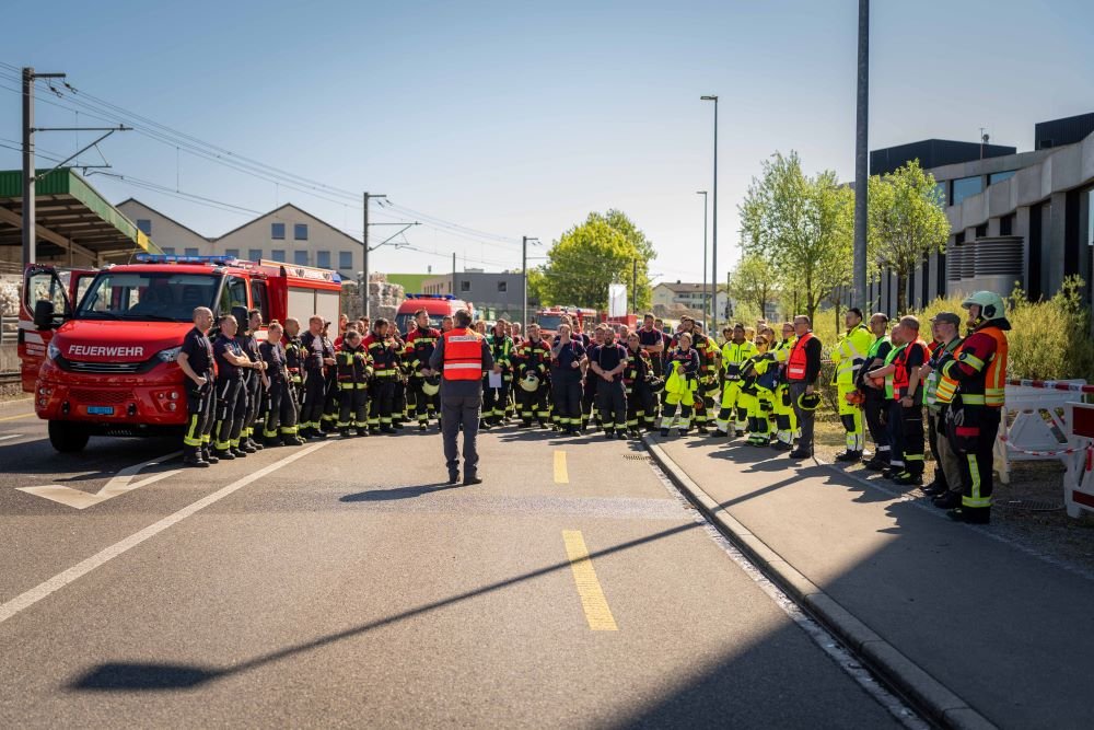 Impression der Übung U Traktion vom 25. April 2026