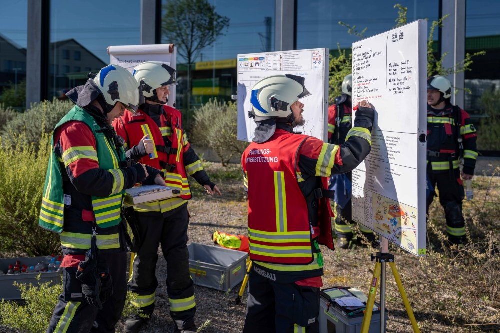 Impression der Übung U Traktion vom 25. April 2026